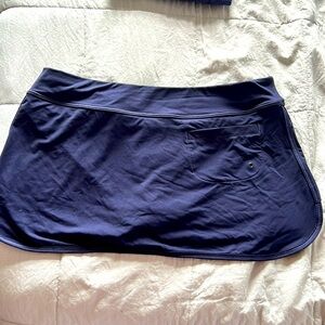 Athleta tidal swim skirt Navy XS